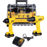 Kit Destornilladores Taladro Batería 3/8" 12V Bivolt Dewalt