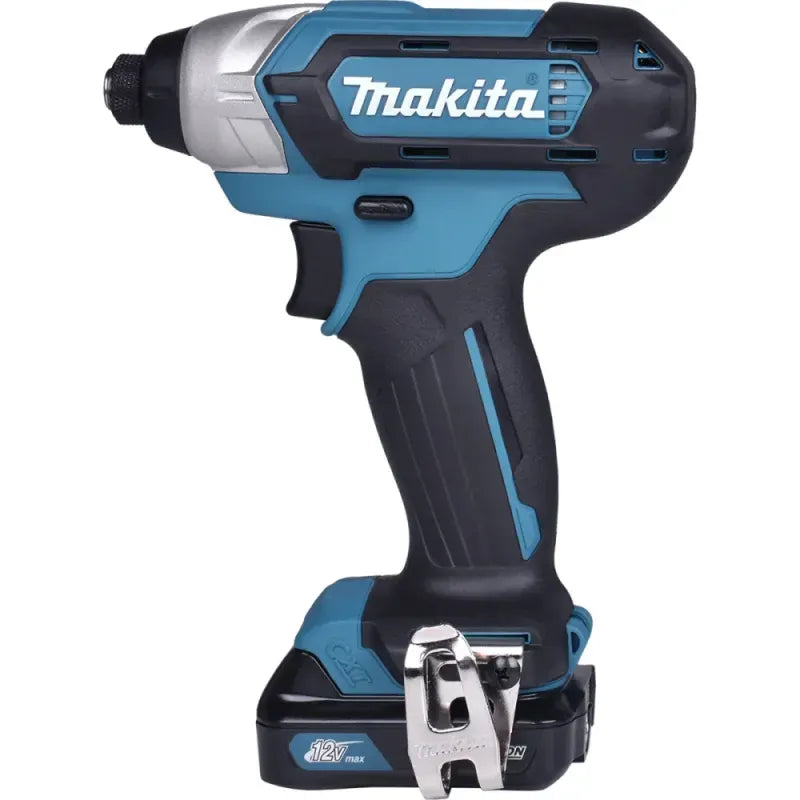 Kit de destornillador y taladro de impacto con batería Makita de 12 V